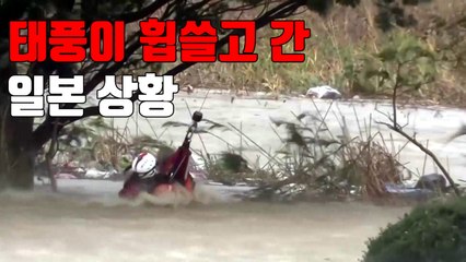 [자막뉴스] 태풍 '란'이 휩쓸고 간 일본 상황 / YTN