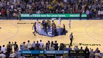 Stephen Curry AND Kevin Durant get ejected! - threw mouth piece at referee