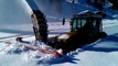 Awesome Machines Deep Snow Removal Snow Blowing Sweeping Snow Turf Cutting Snow