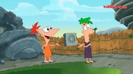 Phineas and Ferb - Quirky Worky Song (Caveman Version)