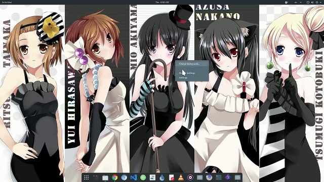 「K-On GNOME 3.26 」E04 - Change Cursor Mouse Size