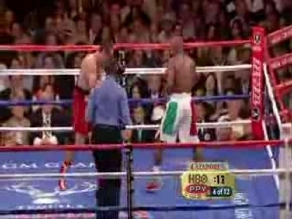 Floyd Mayweather vs oscar de la hoya 4/6