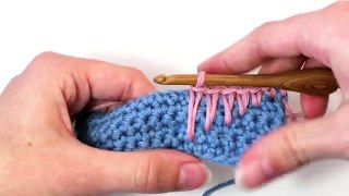 How To: Crochet The Spike Stitch | Easy Tutorial by Hopeful Honey