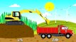 Helikopter | Excavator | Truck and other - Fairytales for Kids | Helikopter, Koparka i inne - Bajki