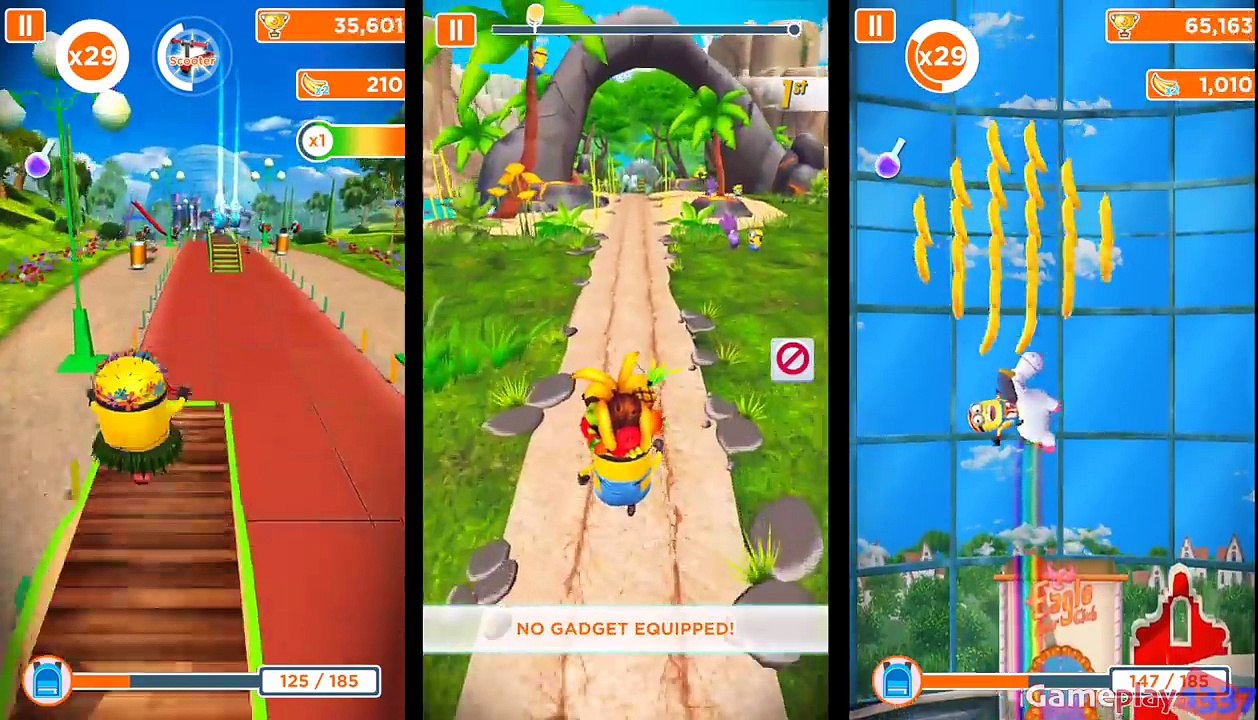 Despicable Me: Minion Rush - DANCER vs VACATIONER vs JOGGER - Costumes Review