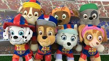 Patrulla canina español juega 1ª parte BARCELONA-MADRID 2017 fútbol /Videos patrulla cachorros c 62