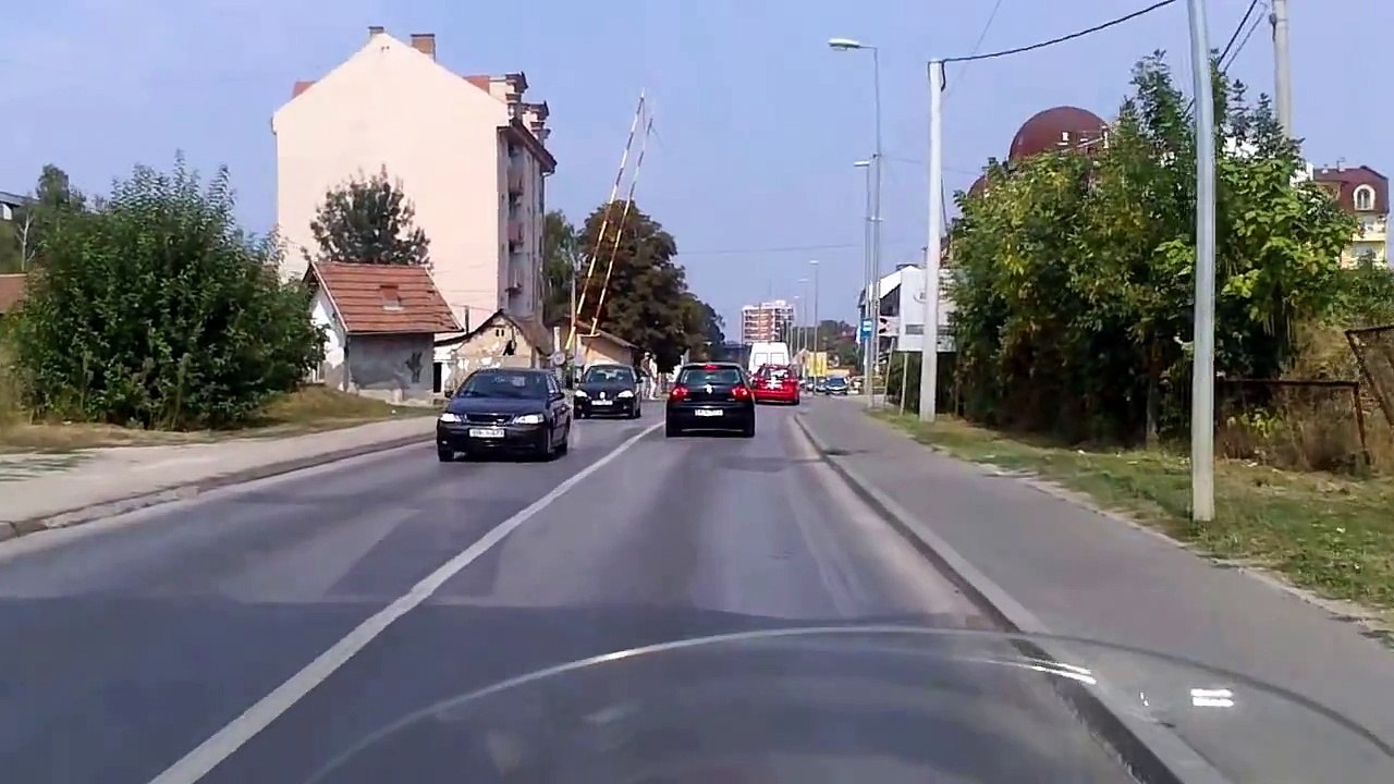 yamaha tdm850 Vožnja kroz Brčko