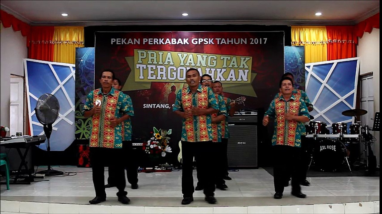 GPSK Gloria Sintang - Pekan Perkabak GPSK - Lomba Vokal Grup 2 (2017)