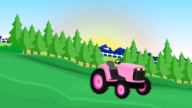 Nauka Kolorów z Traktorkami Bajka Dla Dzieci Po Polsku