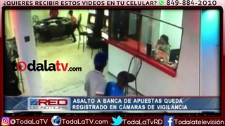 Asalto a Banca queda grabado-Red De Noticias-Video