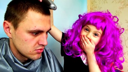 Bad Baby Hair Cut Fail with Johnny Johnny Yes Papa & Barber Shop I JOHNY JOHNY Yes Papa baby songs