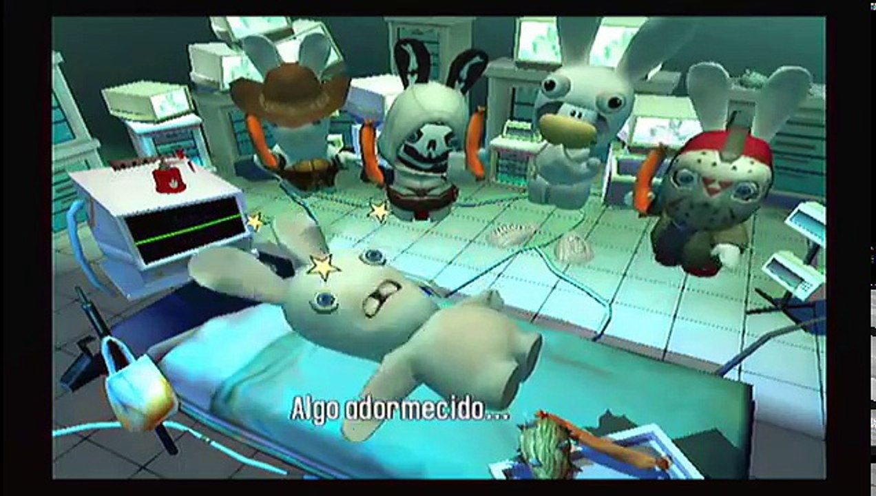 Rayman Raving Rabbids 2 wii p1 4 players (polosok)