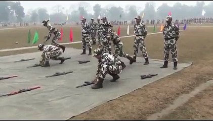 Commando training one minute drill