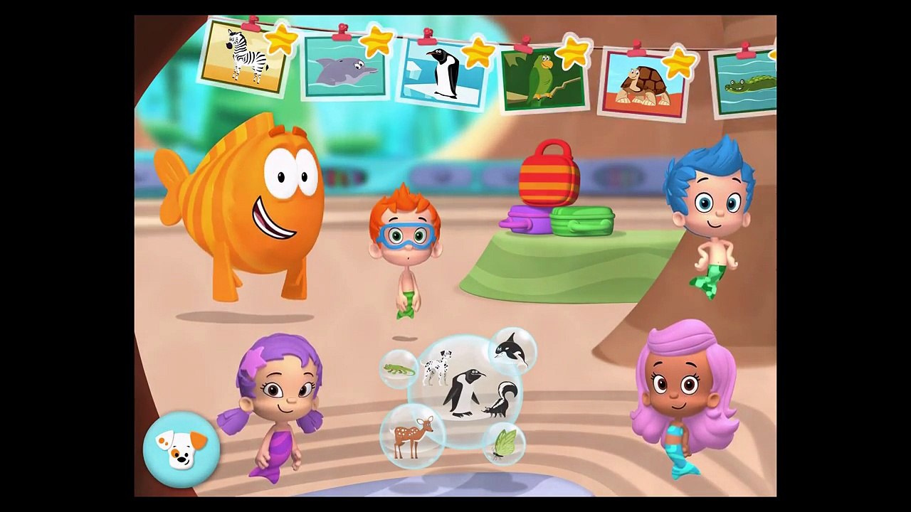 Bubble Guppies - Animal School Day - Best Apps for Kids - Part 10 Complete All Sticker