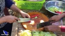 Cooking Village Food - Amazing Five Girls Cooking Cambodian Food Call Plea Sach Kor