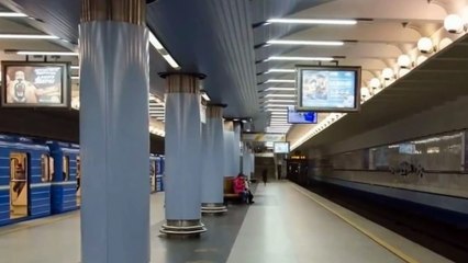 Москвада ўзбек МЕТРО РЕЛЬСИГА ТУШИБ КЕТДИ