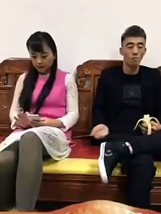 Boy punish by girl very funny video must watch