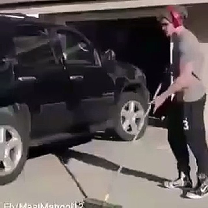 Cat and man dance funny video