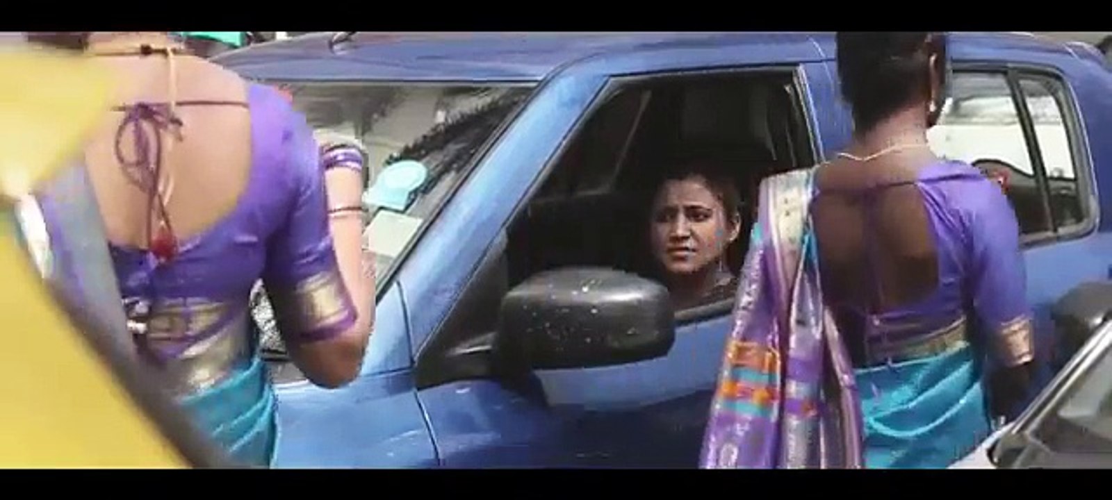 Very funny shemale advising to use seat belt