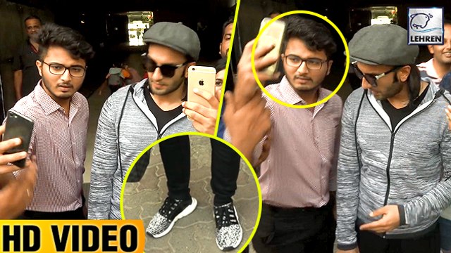 Ranveer Singh Gets Irritated At Fans For Damaging His Shoes