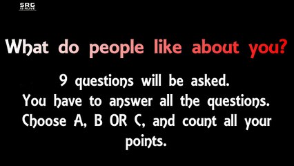 What people like about YOU? |Srg Is Alive|