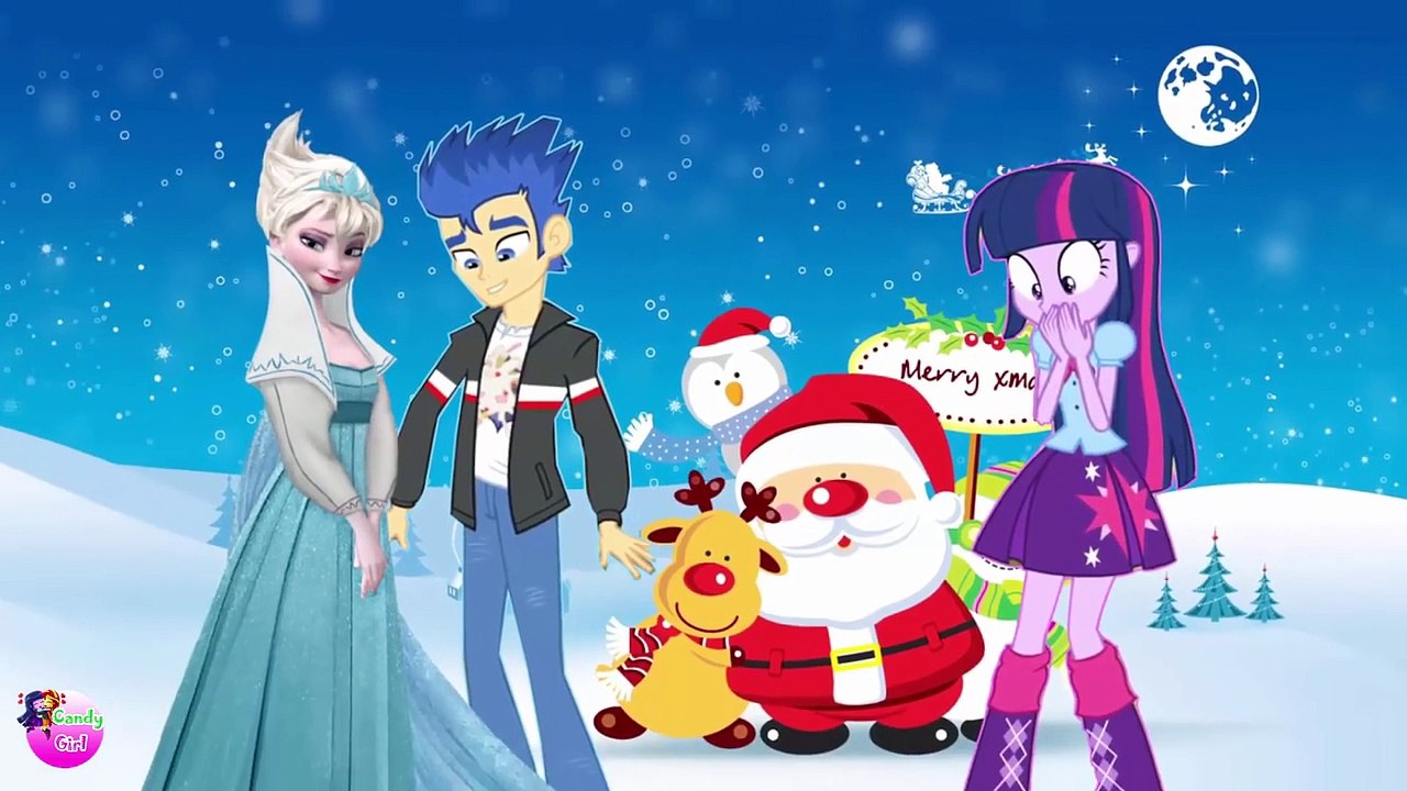 My Little Pony MLP Equestria Girls with Twilight Sparkle Pregnant Flash Sentry Spiderman vs Baby