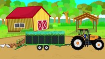 Tror Vehicles for Kids | Animation - Watermelon Harvest | Bajki Traktory Dla Dzieci - Arbuzy