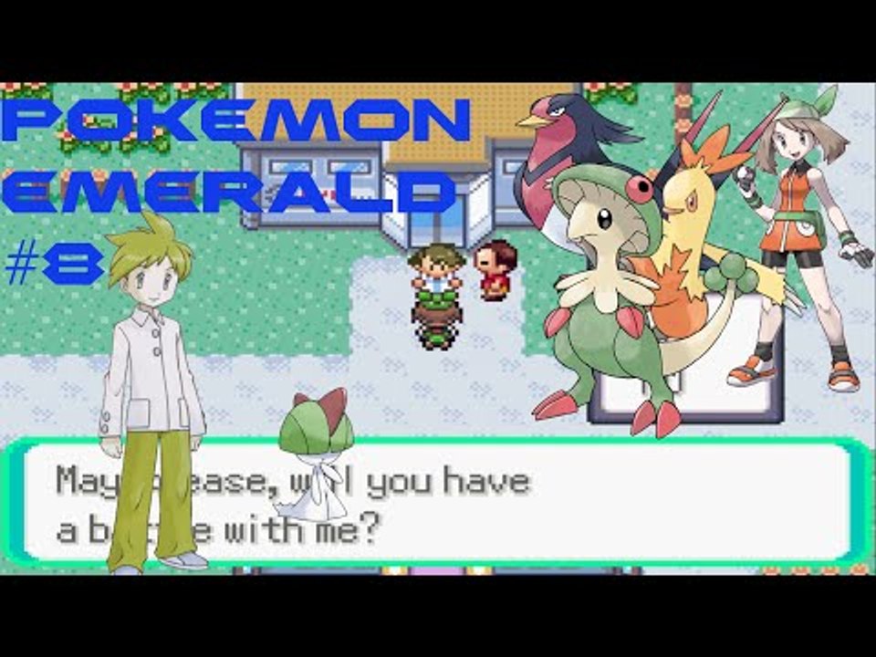 Let's Play Pokémon Emerald  - Episode 8: A BIG FAT pedophile!