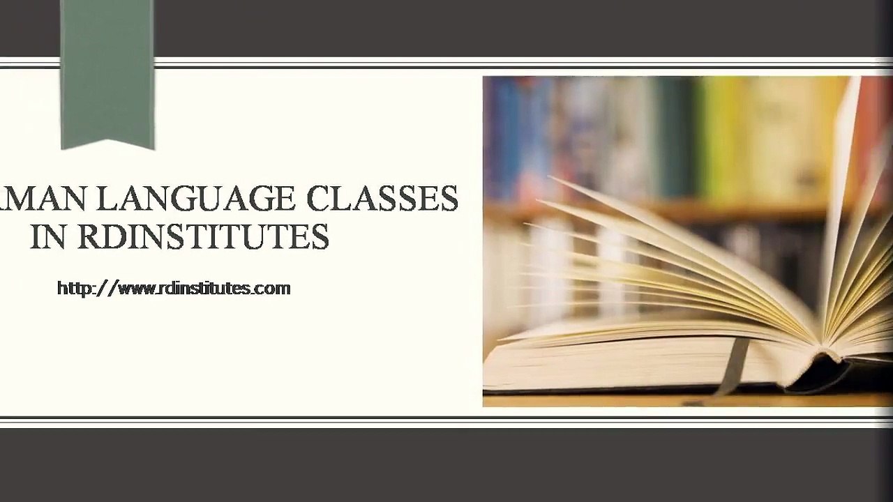 German Language Training in Bangalore