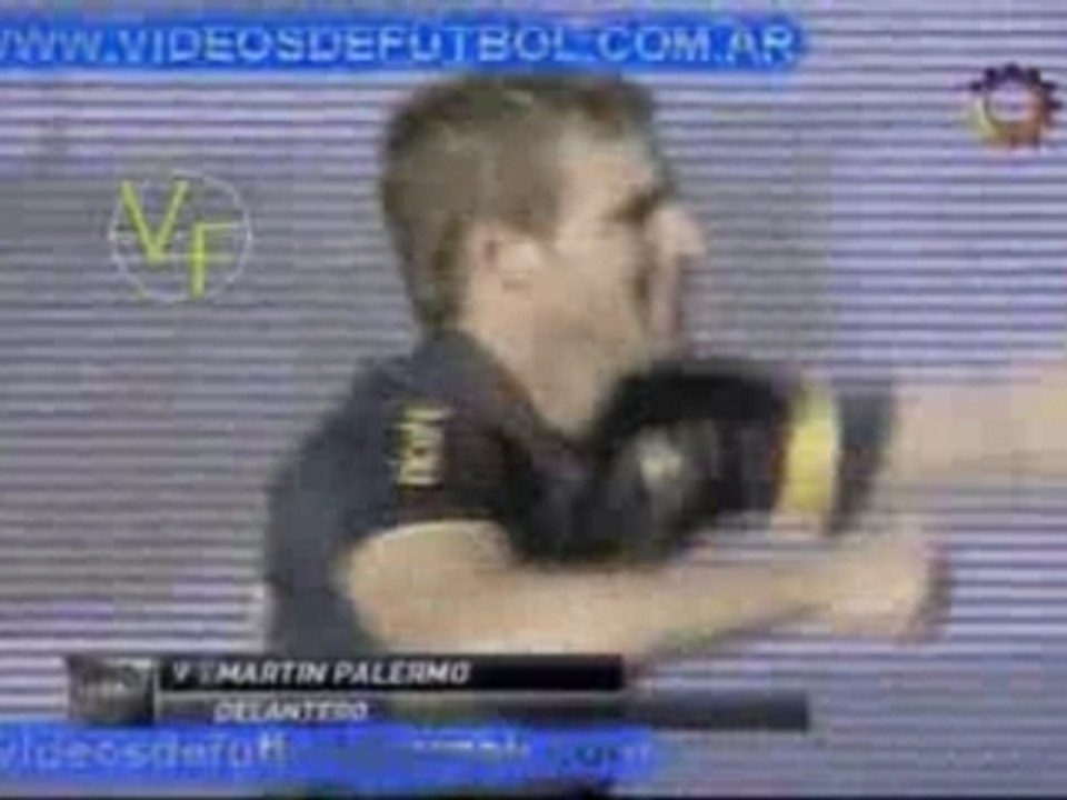 Boca 1 - Velez 0 (Palermo)