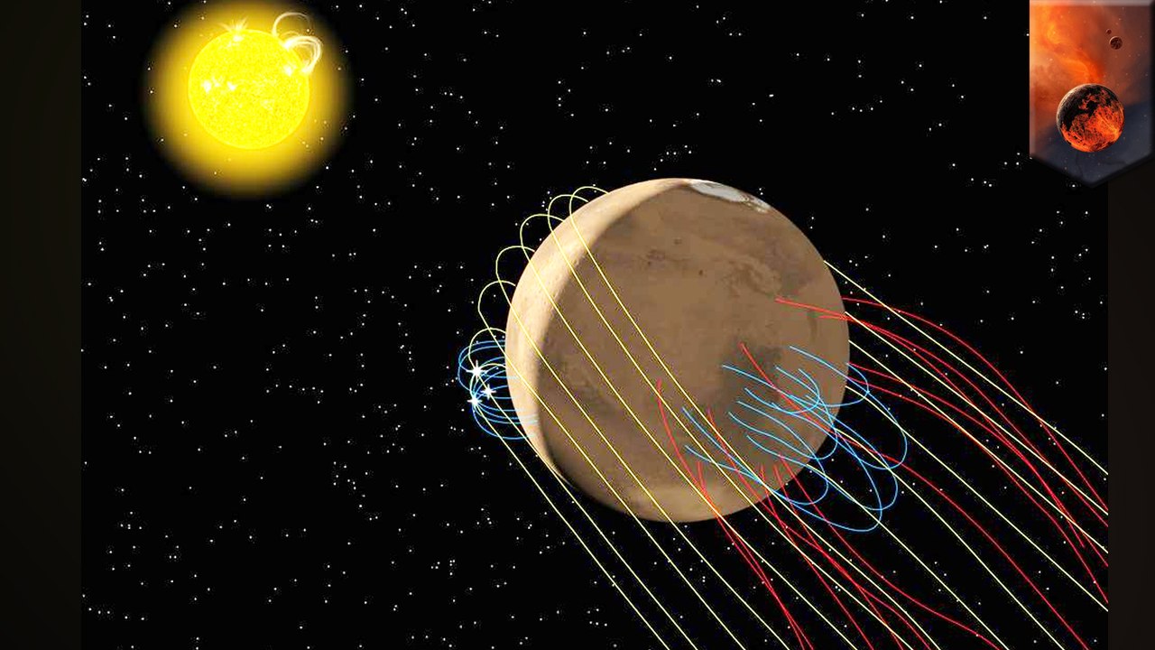 Mars has a twisted magnetotail, says NASA