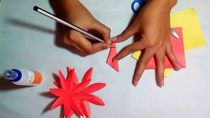 How To Make Paper Lotus Flower || Crafts & Design