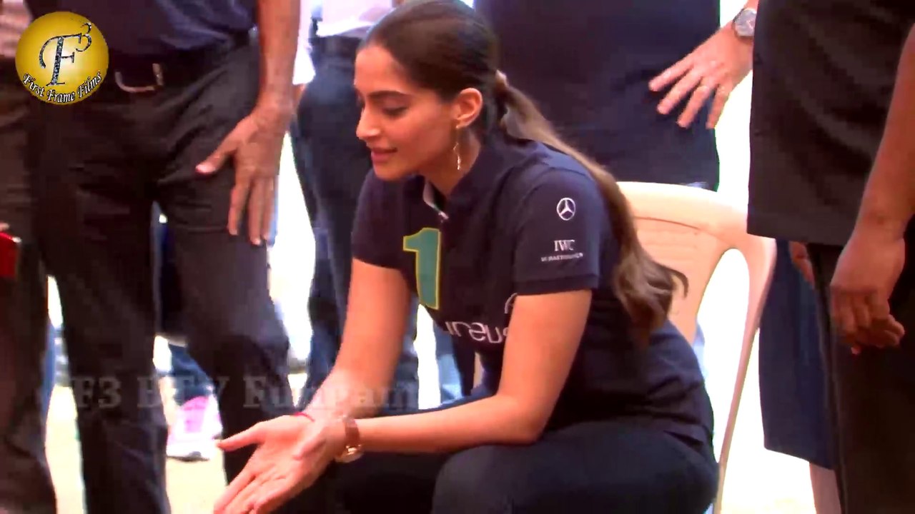 Sonam Kapoor Interview At Magic Bus Project