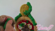Tutorial Ninja Turtles cake pasta di zucchero torta decorata fondant