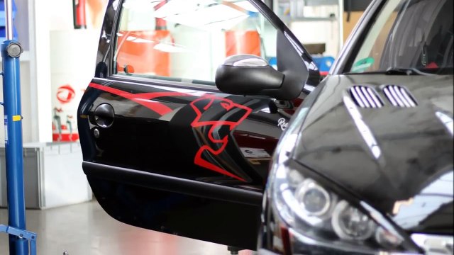 Peugeot 206 street car tuning project 2017