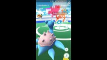 Pokémon GO Gym Battles 3 Gyms Gengar Sandslash Scyther Tentacruel Alakazam Dragonite & more