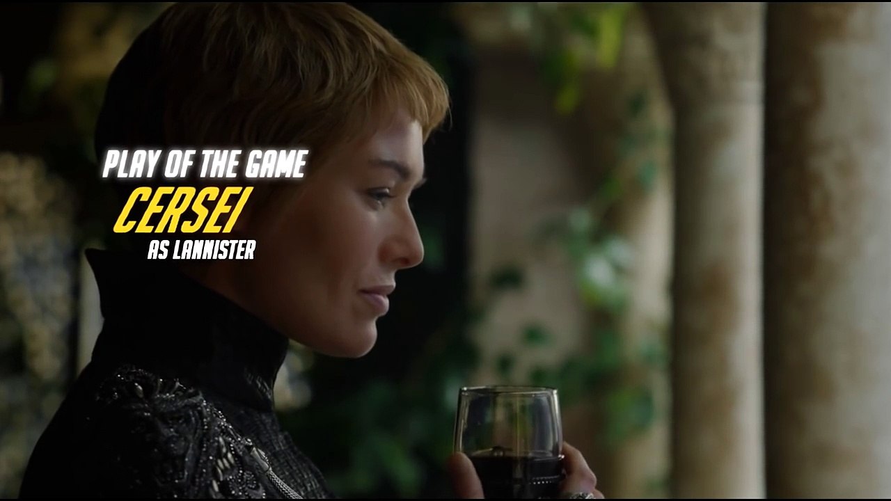 Game of Thrones Season 6 Finale - Cersei Play of the Game (Overwatch)