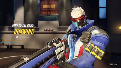 OVERWATCH - Agent76 '' We're all soldiers now! '' Play Of The Game