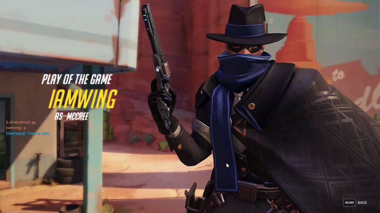 OVERWATCH - Mccree '' It's High Noon '' Play Of the Game