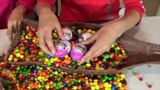 AMAZING CHOCOLATE COKE CHALLENGE! Toys Kids Funny Coke Movie In Real Life Surprise Eggs