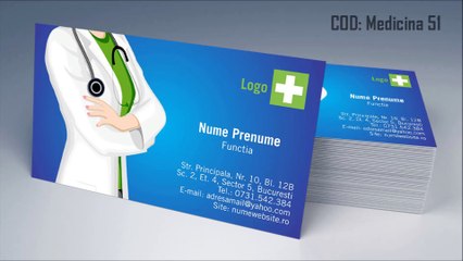 Carti de vizita Doctor, Medic, Cabinet Medical by CDVi