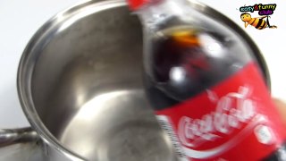 ขวดโค้ก..กินได้นะ How to make edible real cola bottle shape pudding jello gummy ,Learn Recipe