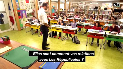 Edouard Philippe dans l'émission "Au tableau" sur C8