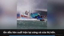 Vòi rồng bất ngờ xuất hiện nhấn chìm tàu cá tại Phú Quốc