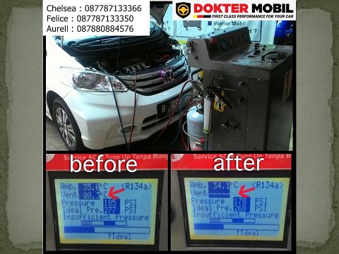 GARANSI UANG KEMBALI!! WA 0813-9860-1800, Dokter Mobil, Ongkos Tune Up Mobil Honda