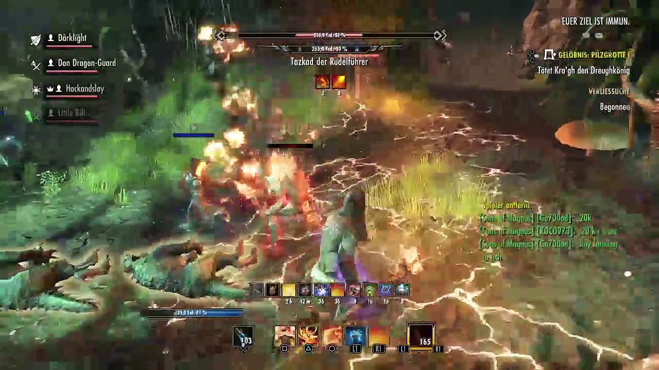 DonAleszandro The Elder Scrolls «-Mit dem Dragon-Guard durch die Veteranen Pilzgrotte-» (163)