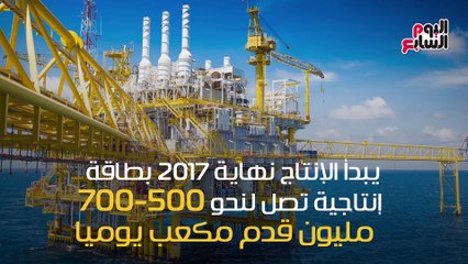 شاهد فى دقيقة.. حقل ظهر يوفر 100 مليون دولار شهريا من واردات الغاز المسال