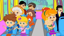 Otobüsün Tekerleği Yuvarlak ve Sevimli Dostlar ile Çizgi Film Çocuk Şarkıları 2017