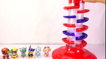Learn Colors Videos For Kids - Paw Patrol Skye & Chase Rainbow Gumballs and Gumball Machine