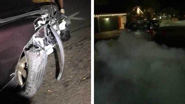 Une femme ivre prend la fuite avec sa voiture